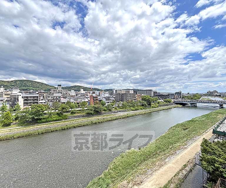 【京都市下京区材木町のマンションの眺望】