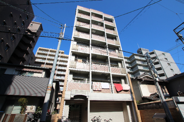 大阪市阿倍野区昭和町のマンションの建物外観