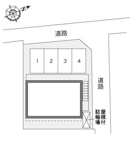 【レオパレスＬｅ　ＲｏｓｅｙIの玄関】