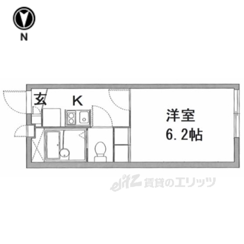 レオパレスグレイス３の間取り