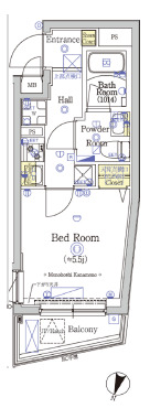 SHOKEN Residence横浜大口IIIの間取り