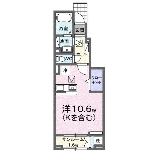 ラビアンローズの間取り