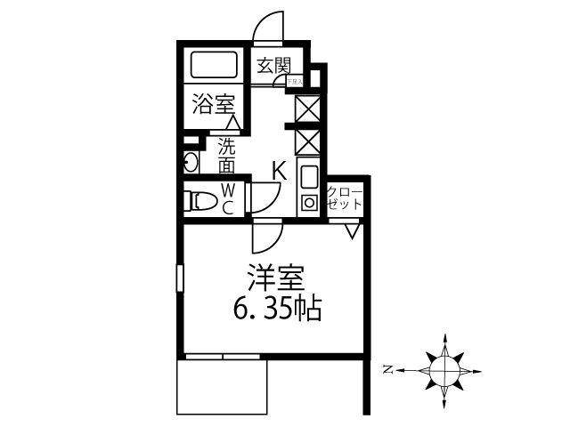 グラシーニャの間取り