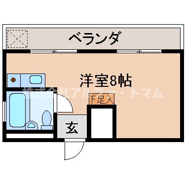 アムズ１藤塚の間取り