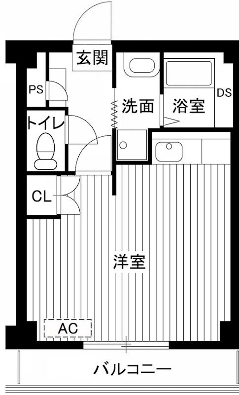 【ビレッジハウス沼小柳4号棟の間取り】