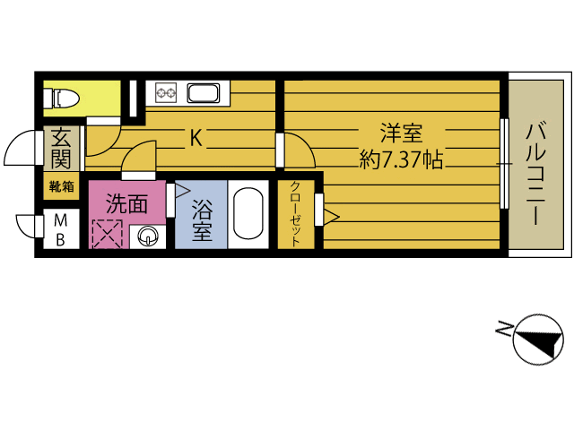 ｃｏｍｆｏｒｔ　ＵＭＥＤＡの間取り