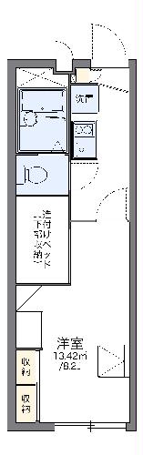 レオパレスディア　コート　３の間取り