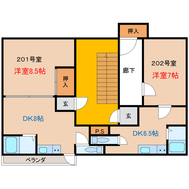 今木町ビルの間取り