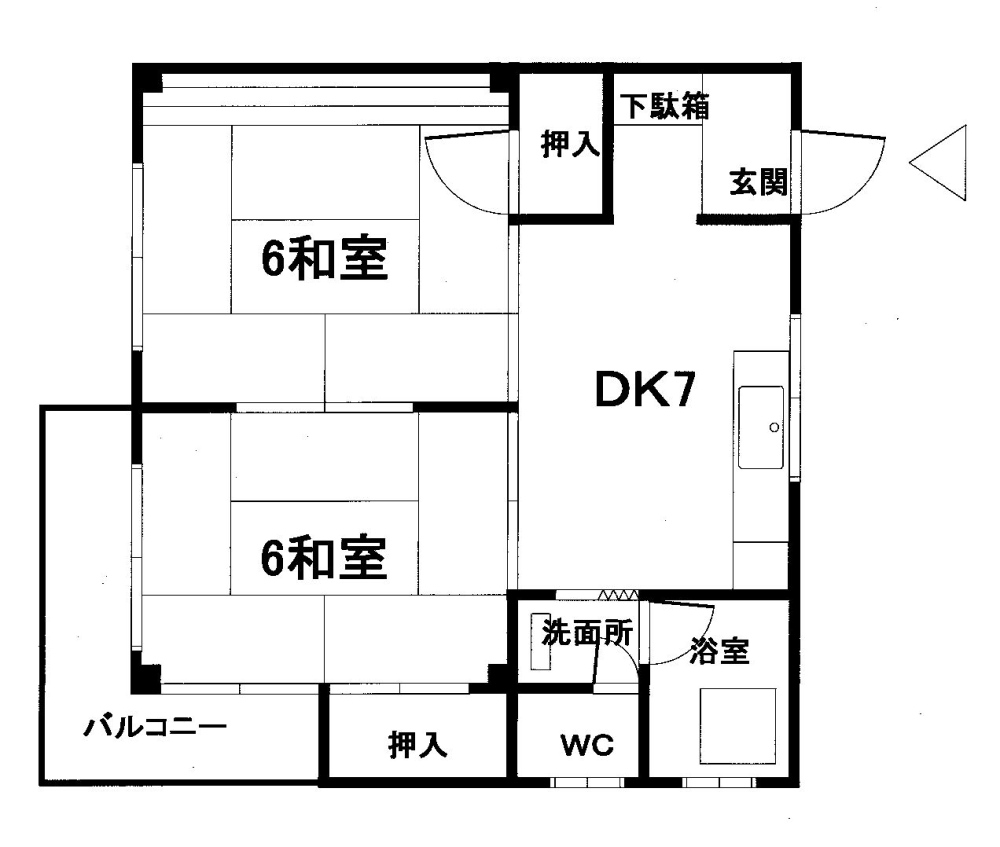 【スカイハイの間取り】