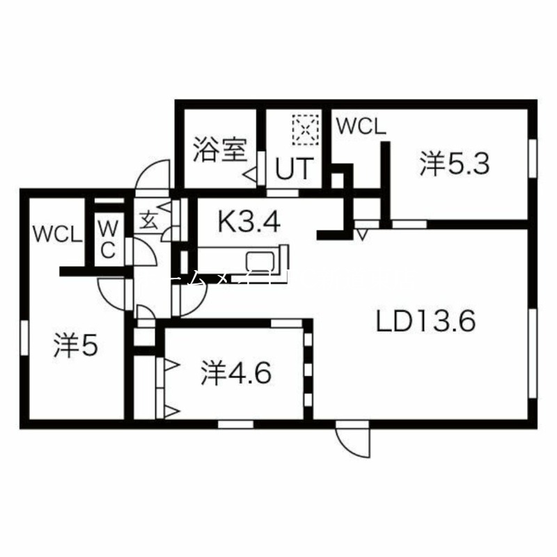 仮)SENNA北42東17MSの間取り