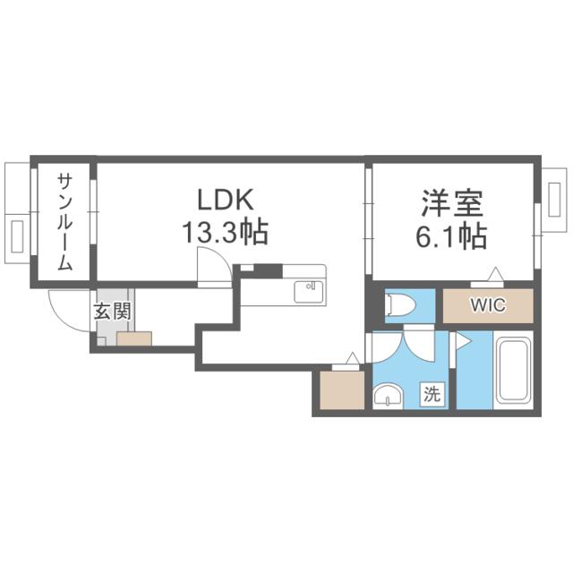 【ル・シャルム南参道の間取り】