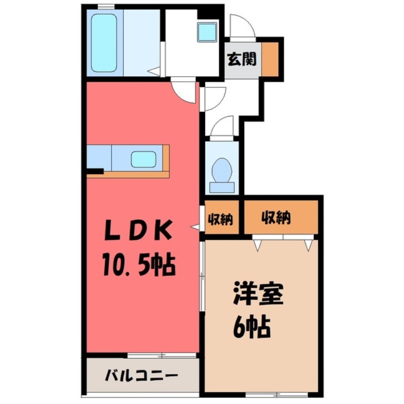 シュトラールの間取り