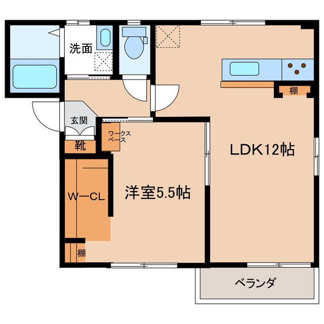 アットホーム市田の間取り