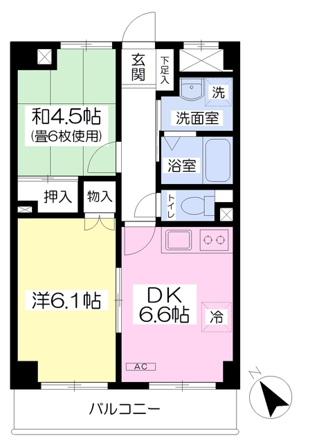 オータムスクウェアヴィレッジの間取り