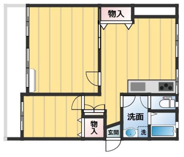 南長津田団地の間取り