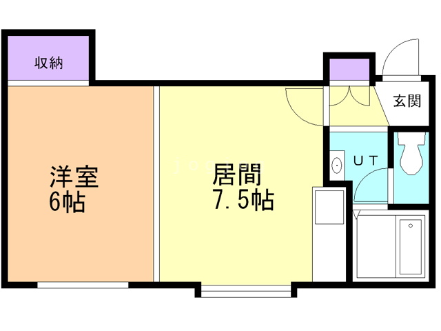 メゾン伊達の間取り