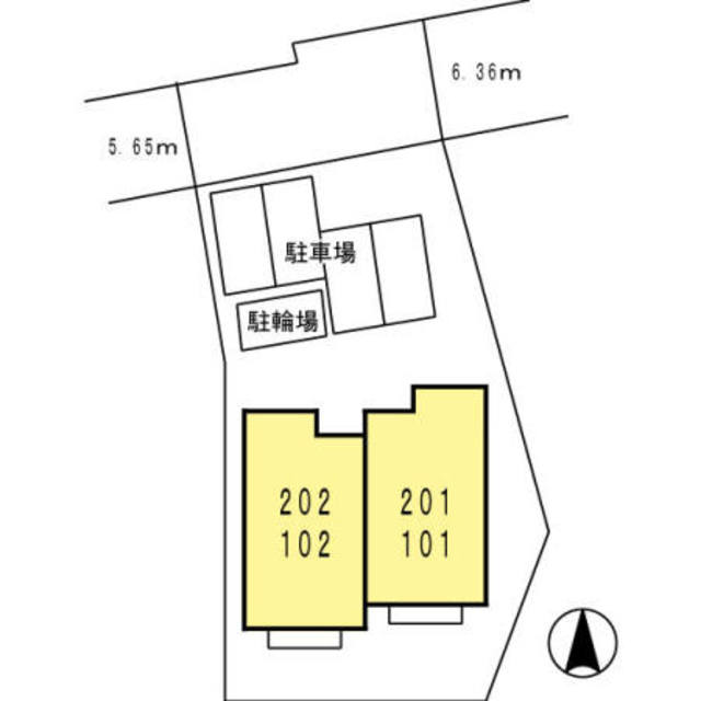 【神戸市北区山田町上谷上のアパートのその他】