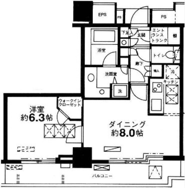 アリビオーレ神楽坂の間取り