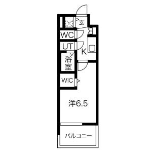 名古屋市北区平安のマンションの間取り