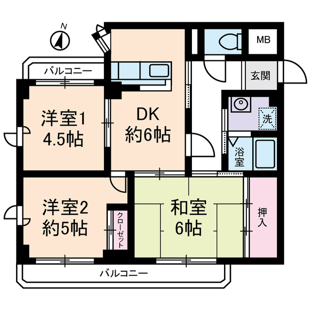 マインドホームズの間取り