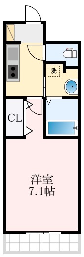 藤井寺市春日丘のマンションの間取り