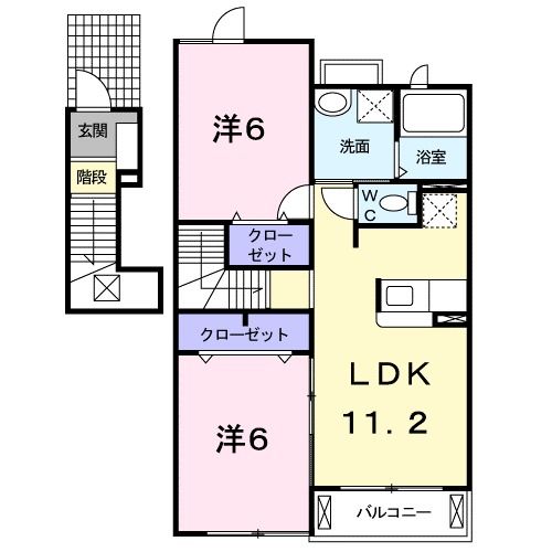 【マナ　リューズの間取り】