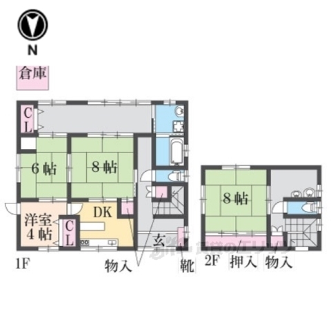 【船井郡京丹波町下山のその他の間取り】