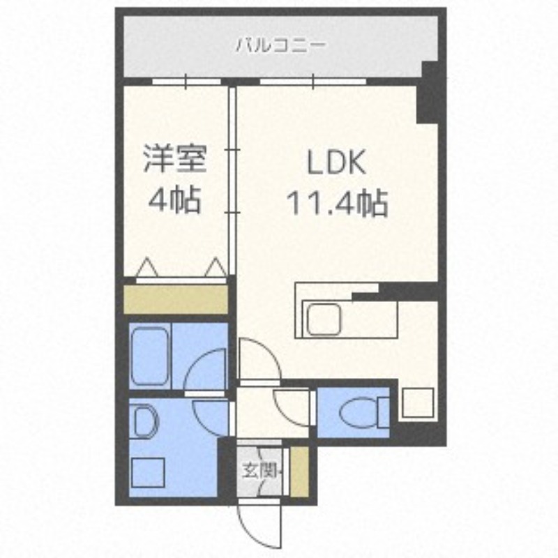 バロンドールの間取り