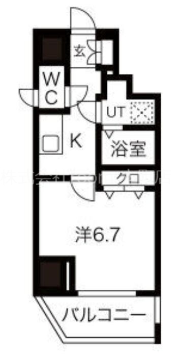 アクアプレイス江戸堀の間取り