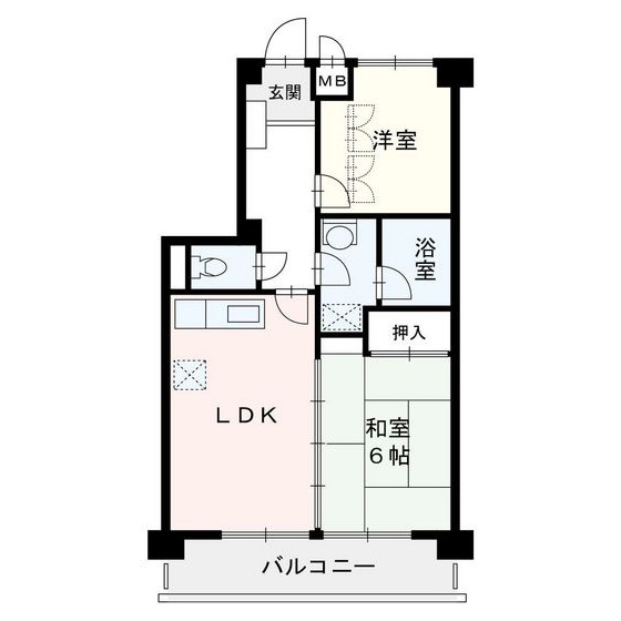 ベレーザマンション南福岡の間取り