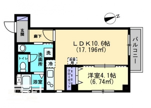 プレミール亀岡の間取り