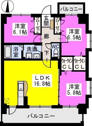 ヴィラ・ソフィアの間取り