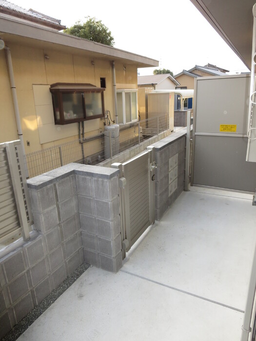 庭　【サニーフラット新八代】庭（専用庭）