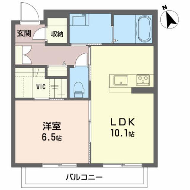 フロントマーレの間取り