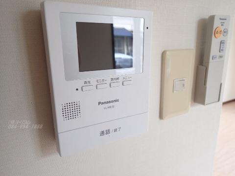 セキュリティ　カメラ付インターホン（イメージ）