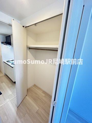 収納　大きなスペースがあり、収納には困りません