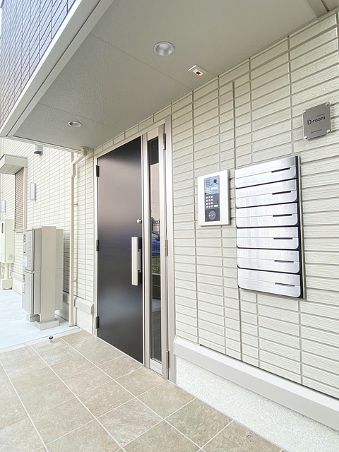 エントランス　カメラ付きオートロック