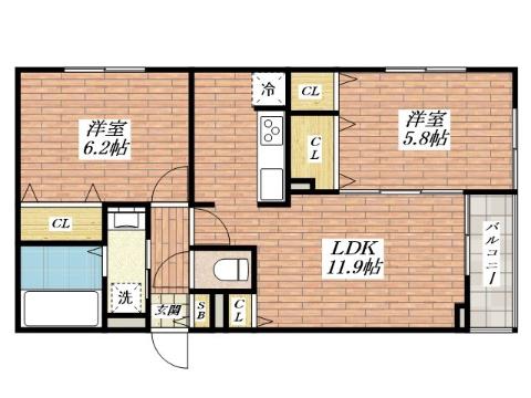 　間取り