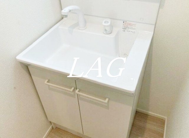 洗面設備　洗面台です。