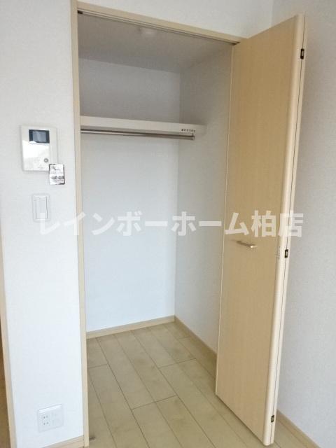 収納　たっぷりとした収納スペースです