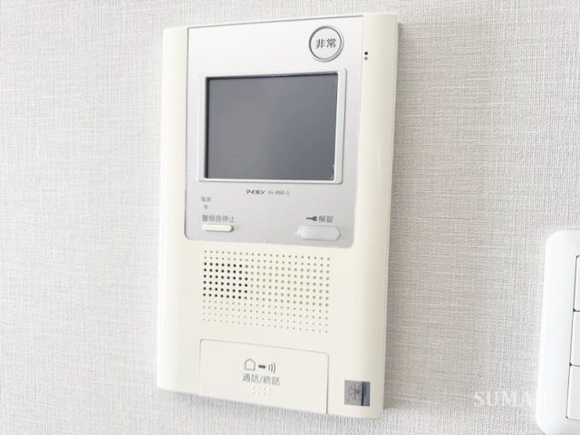セキュリティ　モニター付きインターホンです☆