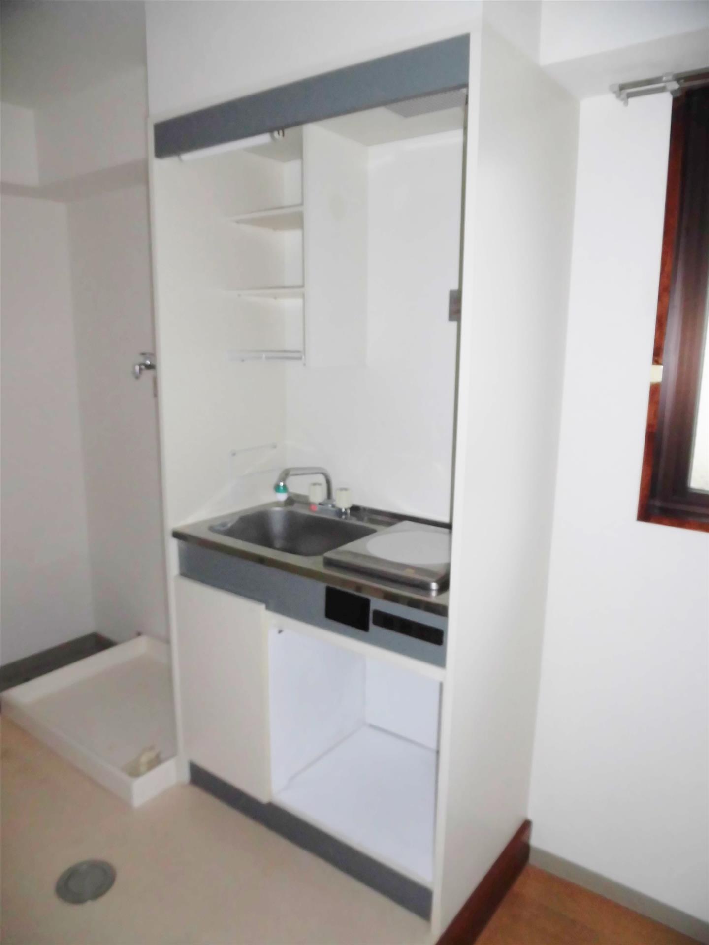 キッチン　１口ＩＨクッキングヒーター付のミニキッチン♪