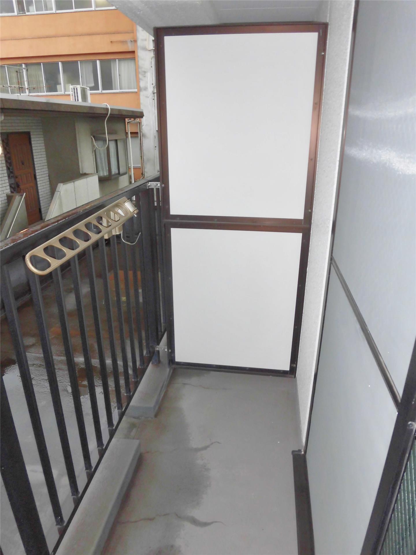 バルコニー　南西向きで日当たり良好なバルコニー♪