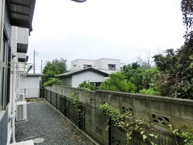 眺望　１階からの景色です。