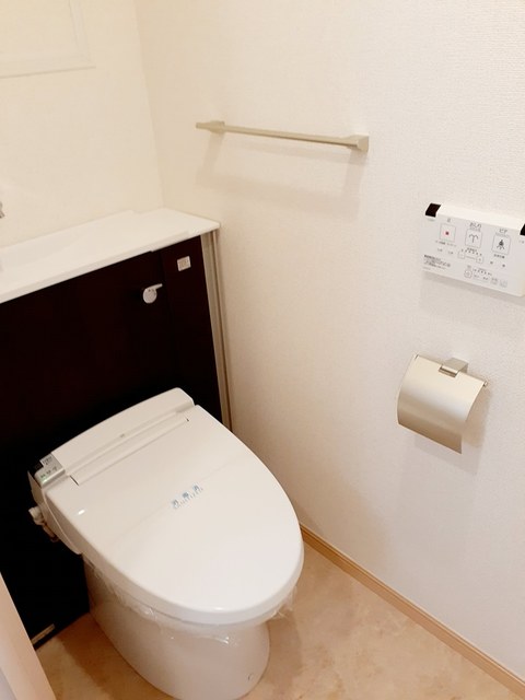 トイレ　ゆったりとした空間のトイレです