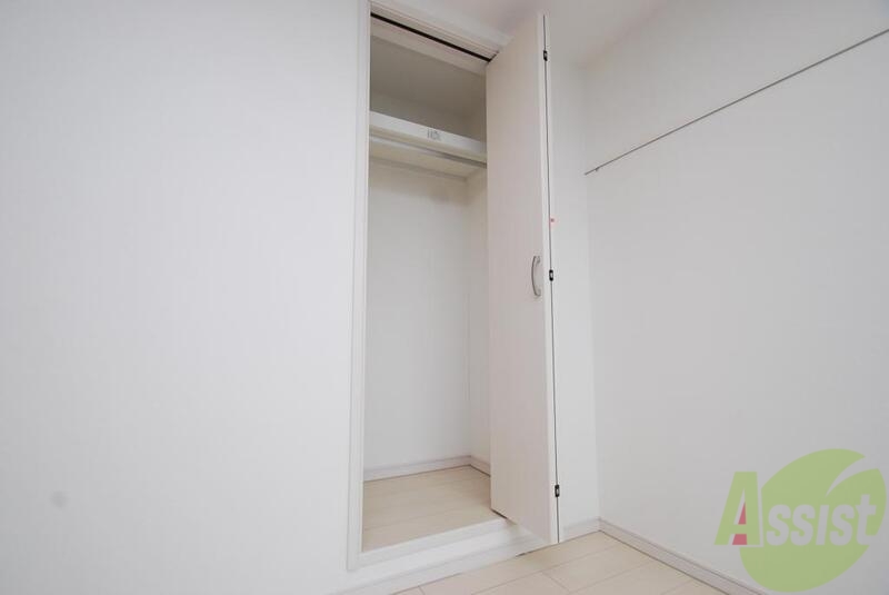 収納　もちろん収納スペースも確保。お部屋がスッキリ片付きますね。