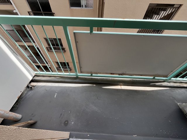 バルコニー　広々としたバルコニーです