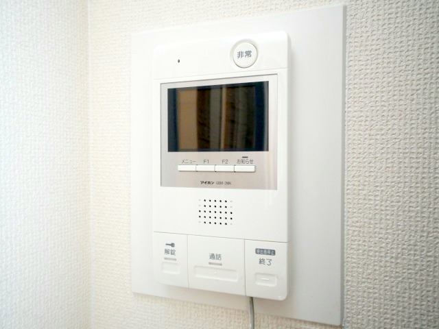 セキュリティ　モニター付きインターホン完備しています♪