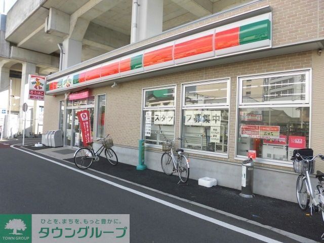 コンビニ　サンクス京成船橋店（コンビニ）まで800m