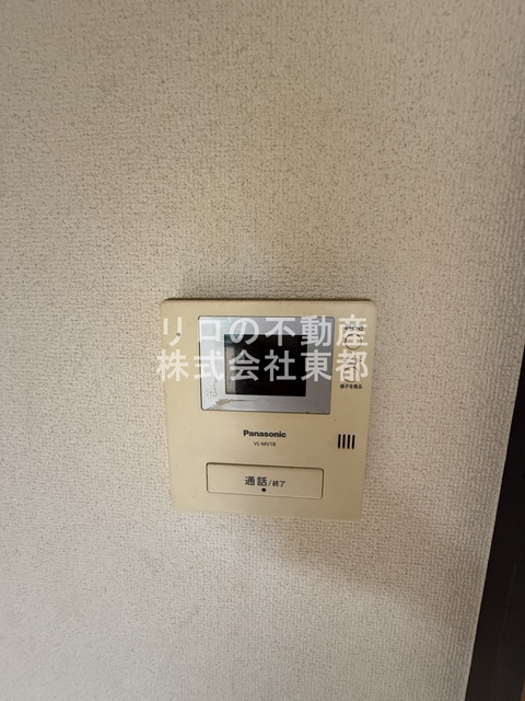 セキュリティ　訪問者が一目で分かるＴＶモニタ付インターホンです！
